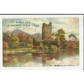 7283 Ireland KILLARNEY Ross Castle Tuck Oilette...