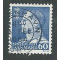 DEN 1961 60o 'KING FREDERIK IX' FINE USED (EBID...