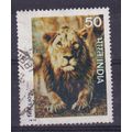 INDIA 1976 WILDLIFE 50p LION USED SG826