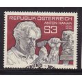 AUSTRIA 1984 50th ANNIV DEATH ANTON HANK USED S...