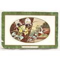 1909 Greetings postcard - Carrying Home the News