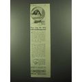 1921 Hassler Shock Absorbers Ad - With Road Bum...