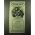 1921 Holeproof Hosiery Ad - Associate of Fine C...