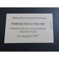 Railway Preservation Society of Ireland Portrus...