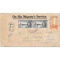 Cayman Islands OHMS Registered to Ohio, USA 1947