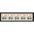 2258 13c Police Wagon Very Fine MNH Dry Gum PNC...