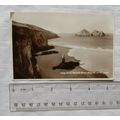 vintage Postcard Gull & Pinnacle Rocks, Holywel...