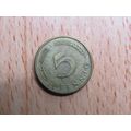 1979j 5 Pfennig Germany Coin