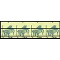 1615Cfa MNH Miscut Imperforate Error Strip of F...
