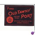 very old label - Crown Seal Old Tawny Port
