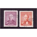 CANADA 1952 PRIME MINISTERS SG 444/445 SET 2 VA...