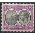 Dominica 1923 SG82 6d Black & Bright Magenta Mo...