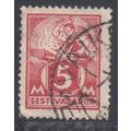 Estonia 1922 - SG40B - 5p red - Blacksmith - used