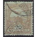 Mi 181: 70 f. brown/black Definitive Stamp: Turul.
