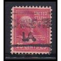 Used 829 25c William McKinley Just Clears KA8392