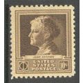 878 10c Jane Addams Fine MNH GA0377