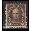 Used 653 1/2c Nathan Hale Barely Clears KA7346