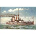 Naval HMS TRIUMPH Tuck Oilette Postcard (9082)