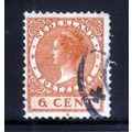 NETHERLANDS 1924 SG 429 6c BROWN FINE USED #6