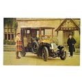 1906 RENAULT car vintage unused postcard #