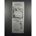 1950 Crosley Model DE-129 Electric Range Ad
