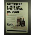 1990 Slick 50 Engine Formula Ad - Winter Cold S...