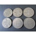 1947 - 1950 GEORGE VI & 1956 - 1957 ELIZABETH I...