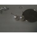 London Girl faux pearl stud earrings choice of ...