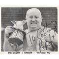 Big Daddy Star Pig Wrestling Legend 10x8 Large ...