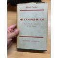 1952 "METAMORPHISM" TRANSFORMATIONS OF ROCK MAS...