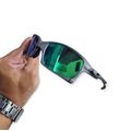 X-Metal Squared sunglasses emerald green