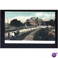 Suffolk OULTON BROAD Wherry Hotel Postcard by Dent