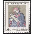 Czech Republic Mi 58: Madonna from the St. Vitu...