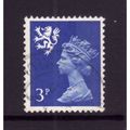 GREAT BRITAIN SCOTLAND 1971 SG S15 3p ULTRAMARI...