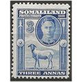 Somaliland Protectorate 1942 SG108 3a Bright Bl...