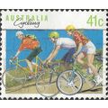 AUSTRALIA, SPORT, Cycling, blue 1989, 41c