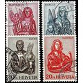 SCHWEIZ SWITZERLAND [1961] MiNr 0738-41 ( O/use...