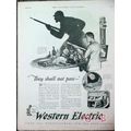 WESTERN ELECTRIC 1926 Bell System telephone sha...