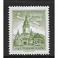 AUSTRIA 1957 BUILDINGS 3s.40 GREEN STEINGATE SG...