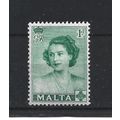 Malta.SG255 1d Queen Elizabeth when Princess (G...