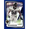 2001 Score Football Hardy Nickerson #91