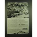 1955 Sinclair Oil Advertisement - Mt. Rainier National Park, Washington