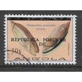 ANGOLA 1977 30E OLIVANCILARIA ACUMINATE OPT REP...