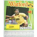 1988 programme Watford v. Chelsea