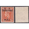 B.. A. TRIPOLITANIA 1951 KGVI 1 MAL On ½D Pale ...