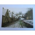 Arlington Row, Bibury, Gloucestershire Postcard