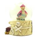 Pirate Snow Globe with Red Coat and Cutlass 8.5...