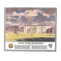 UK RAIL ADVERTISING L.M.S. STOWE SCHOOL BUCKING...