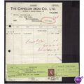THE CAMELON IRON CO LTD,FALKIRK,SCOTLAND ,6OCT53