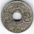 FRANCE 10 CTS 1922